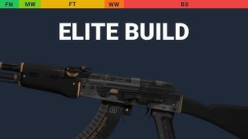 AK-47 Elite Build - Skin Float And Wear Preview