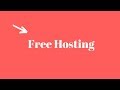 Free hosting || 2019