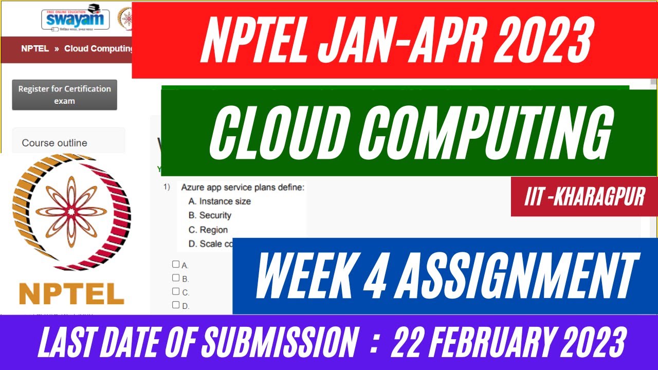 cloud computing nptel assignment 4 2023