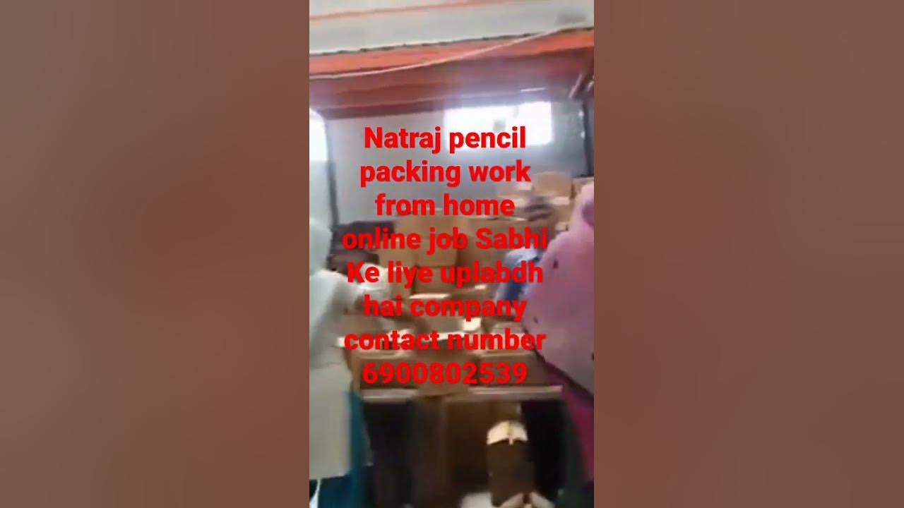 natraj-pencil-packing-work-from-home-online-job-sabhi-ke-liye-uplabdh