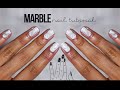 Tutorial  marble nails  itslinamar