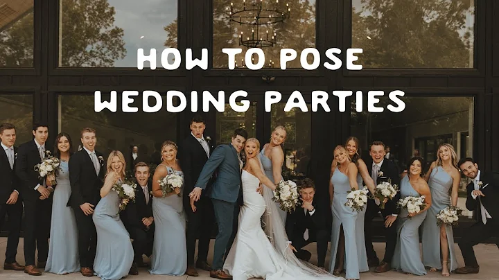 HOW TO POSE WEDDING PARTIES | Photography Business Coach | Rachel Traxler