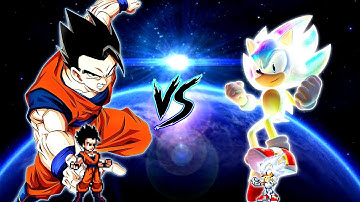 Mystic Gohan TP V3 OP (New) VS Sonic Chaos V4 JVL OP (all form) in Jump Force Mugen