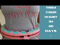 Weighted Hula Hoop Exercise For Slimming The Waistline | Weighted Hula Hoop Review | Smart Hula Hoop