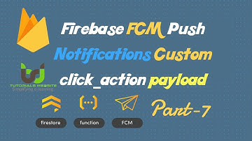 FCM Push Notifications Custom click_action payload | Part-7