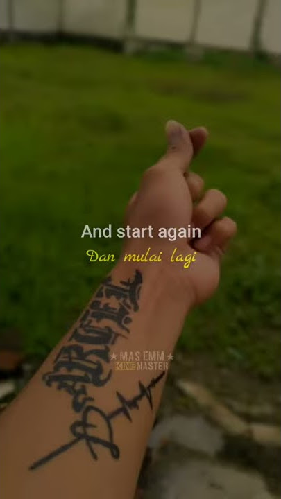 STORY WA EVERYDAY IS A NEW BEGINNING (terjemahan)