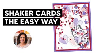 🔴Shaker Cards the Easy Way