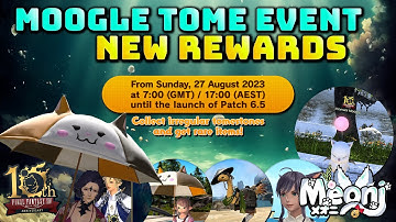 FFXIV: Moogle Treasure Trove 2023! 10th Anniversary Hunt! Rewards With PREVIEWS