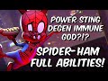 Spider-Ham FULL ABILITIES Breakdown - Degen Immune Power Sting God?!?! - Marvel Contest of Champions