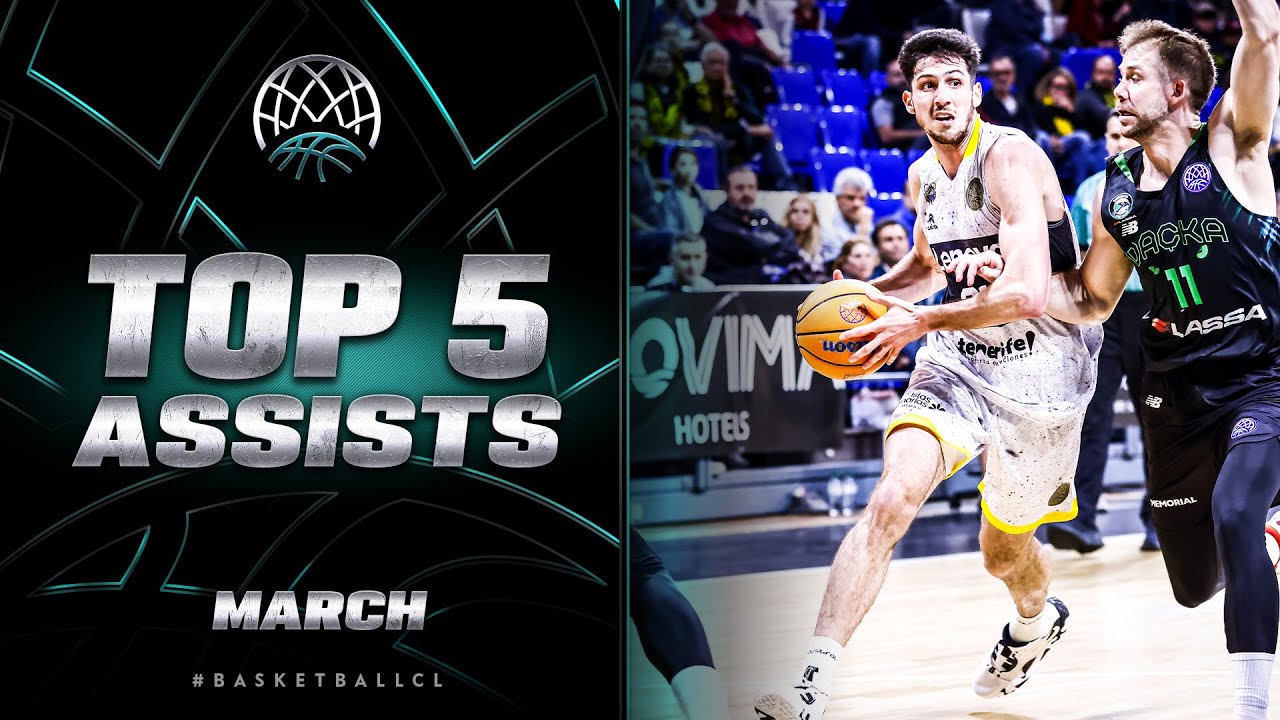 TOP 5 ASSISTS | March | Basketball Champions League 2022