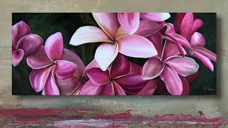 Painting Pink Plumerias by ehullquist 27,369 views 10 years ago 1 minute, 34 seconds