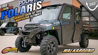 Walkaround | 2026 Polaris® Ranger Crew XP 1000 NorthStar Edition Ultimate Blue Labyrinth