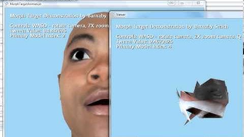 Morph Target Facial Animation