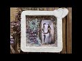 Романтический коллаж на 14 февраля техника Терра Как сделать рамку из картона [DIY]