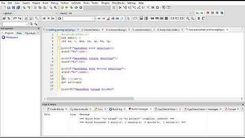 TUGAS CODING BAHASA C 7. luas permukaan prisma segitiga