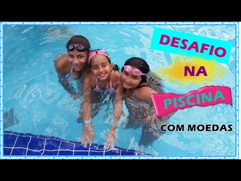 Desafio na Piscina (com moedas) - Cantinho Fabuloso Da Duda