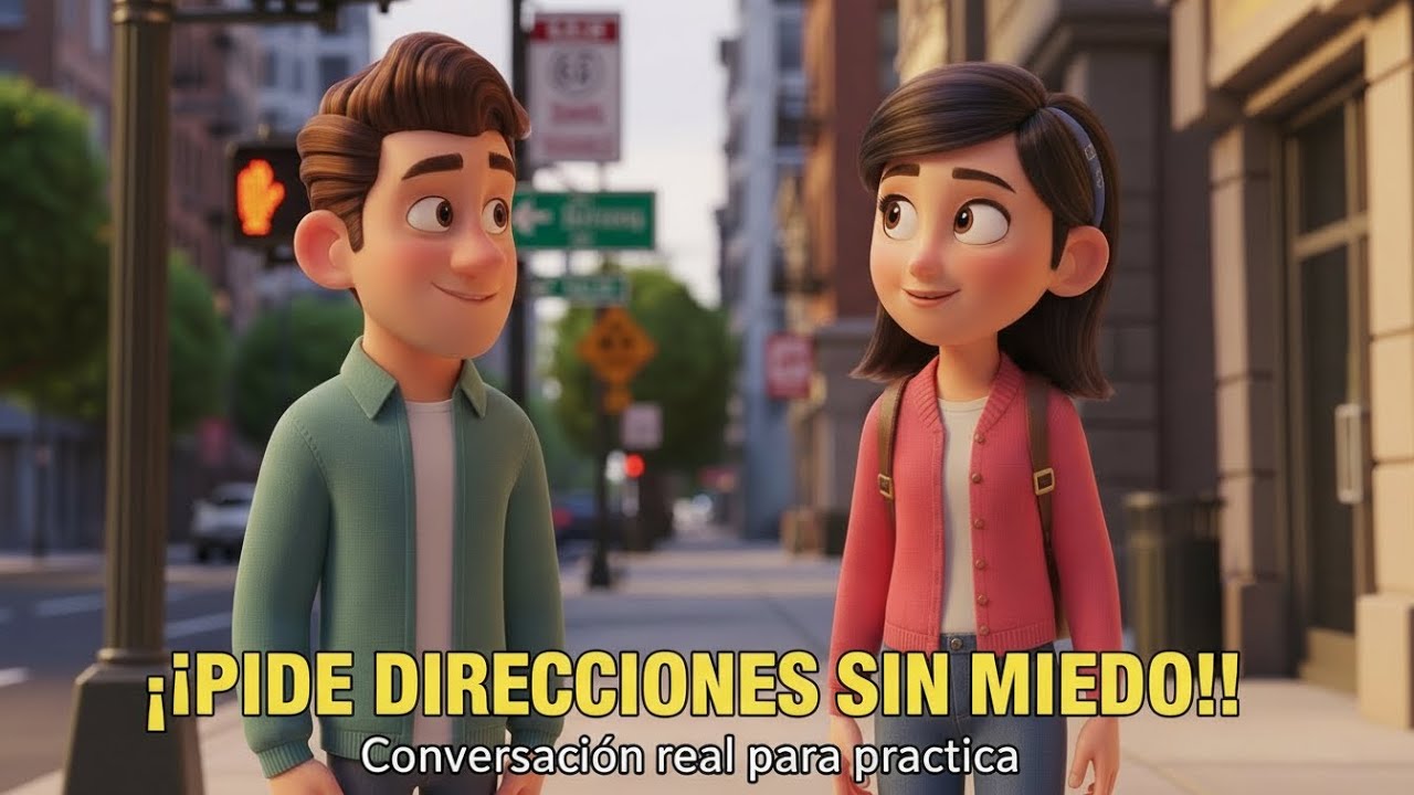 Aprende a pedir direcciones en inglés paso a paso | Inglés fácil para principiantes | ¡¡MIRA ESTO!!