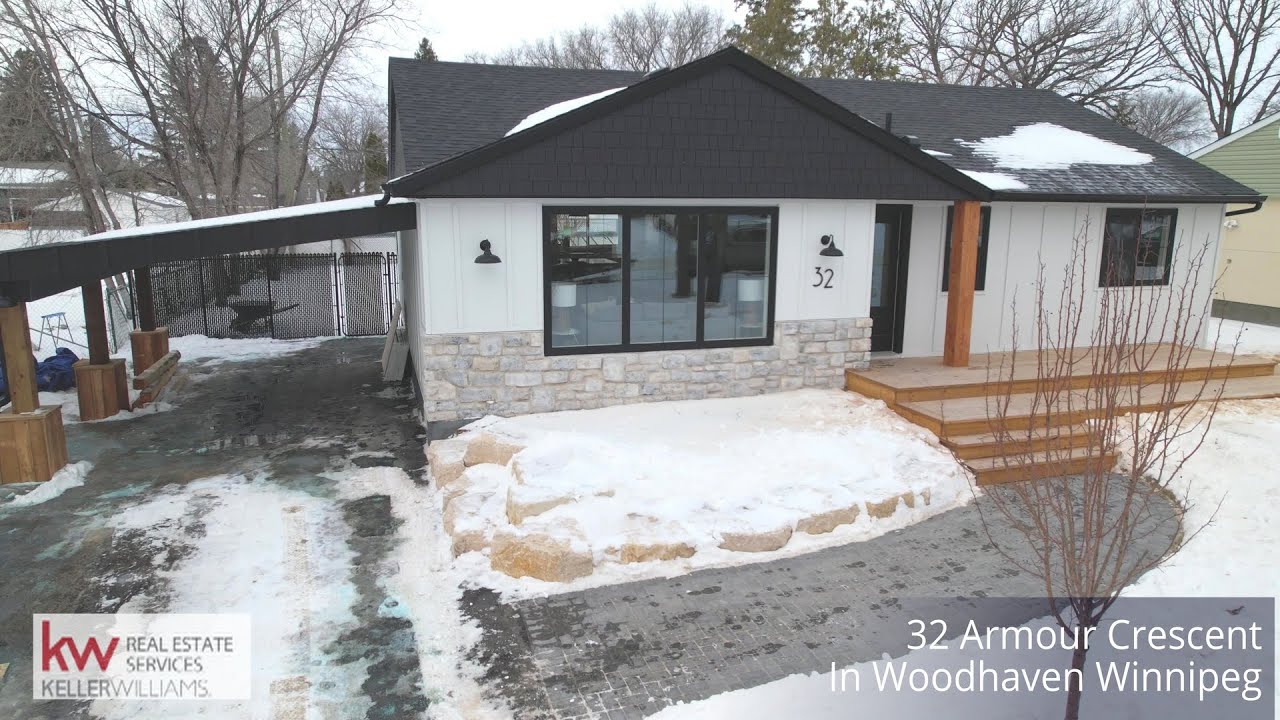 House for sale at 32 Armour Crescent in Woodhaven Winnipeg YouTube