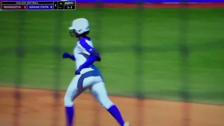 Grand Canyon softball's Danae Chatman hits home ru...