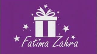 Joyeux Anniversaire Fatima Zahra