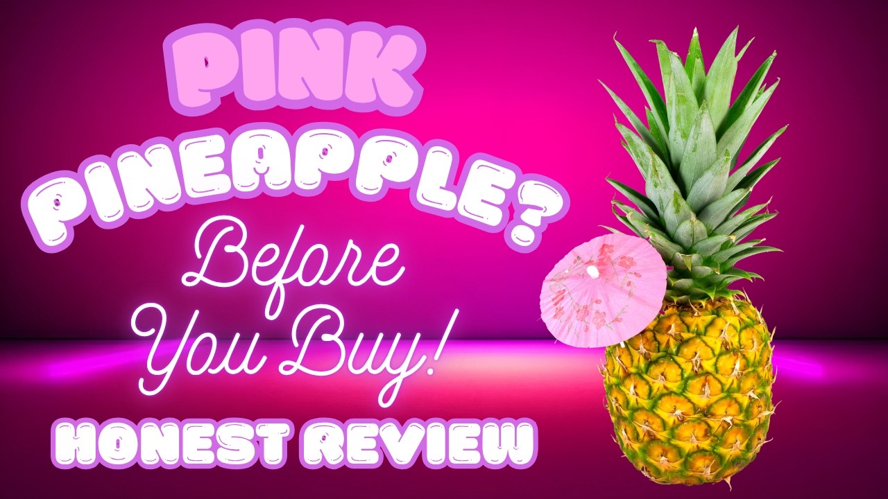 Pink Glow Pineapple Review! Are They Worth The Price? #review #fruit #fun
