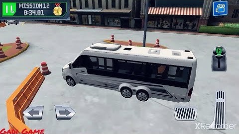 Bus Station Learn To Drive - Bus Drive Simulator Gameplay - Gadi Game