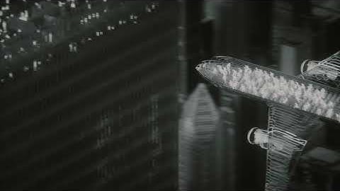 American Airlines Flight 11 hits North Tower of World Trade Center - 9/11 2001 Animation