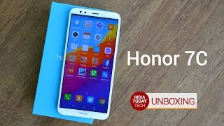 Honor 7C unboxing and first look: Specs, camera, design and price
