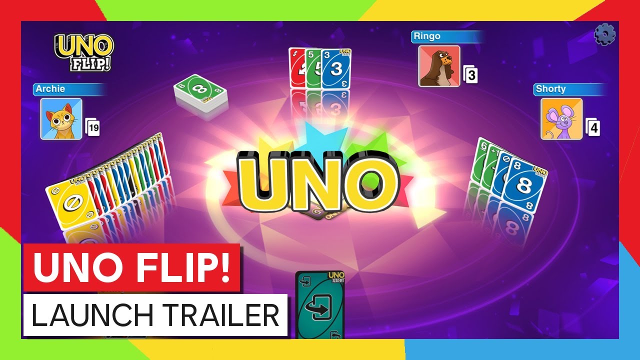 Uno Flip Online Play on the Nintendo Switch - 9 Minute Quick Play 