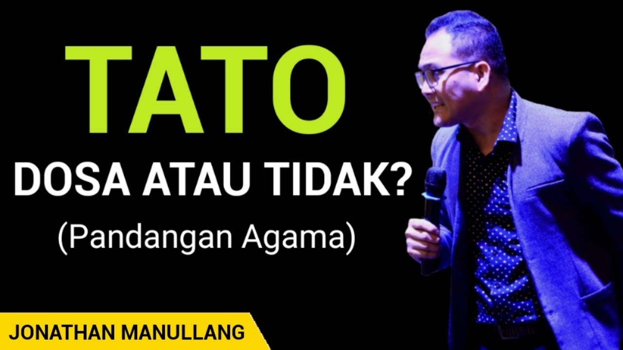  TATO  DOSA ATAU TIDAK Pandangan Agama  YouTube