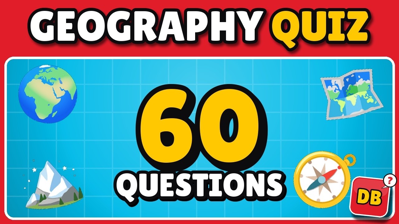 Geography Trivia Map Ultimate Geography Trivia 🌍 Can You Get All 60? | Only Geniuses Get ...