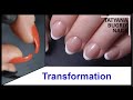 Shocking Naturally Curled Nails | Incredible Transformation | Russian Manicure/E-File