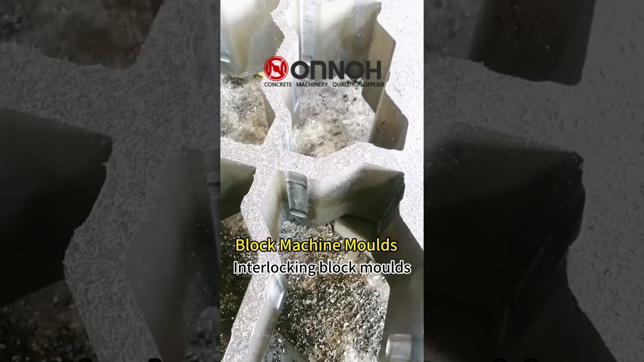 Concrete block mould interlock  mould paver moulding supplier cheap price 