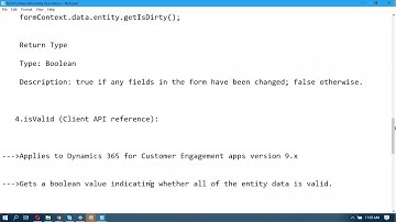 How to use the Javascript formContext.data.entity Methods in Dynamics 365 CRM