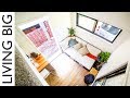 Minimalist Rent-Free City Living in a Tiny House & Stealth Van