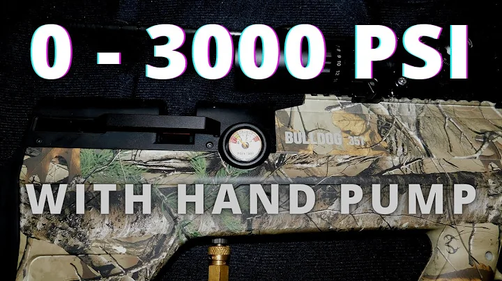 Benjamin Bulldog .357 | Hand Pumping To 3000 psi |...