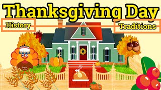 THANKSGIVING DAY для детей | Thanksgiving day history traditions and celebration for kids