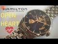 Hamilton Jazzmaster Open Heart Watch