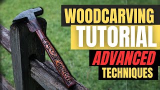 Woodcarving Tutorial Guide Transforming A Hammer Into A Viking Relic