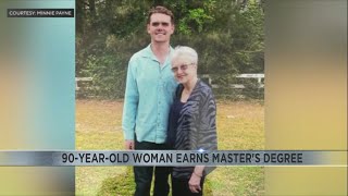 Ninety-year-old woman earns master's degree in Texas