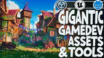 The GIGANTIC Game Dev Assets & Tools MegaBundle  -  Unreal :: Unity :: Godot