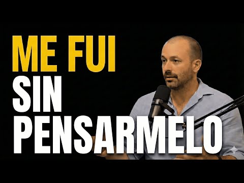 Estudié ingeniería de caminos porque me vendieron un cuento