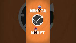Русский vs Сербский: слова меняют род.