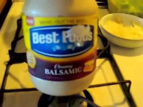 my egg salad recipe doing a product review of BEST FOODS Creamy Balsamic Mayonnaise Dressing