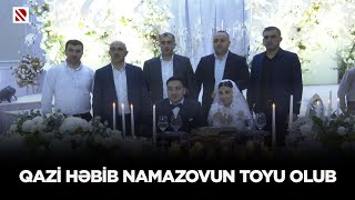 Qazi Həbib Namazovun toyu olub - Yaxınları Vətən Müharibəsi qazisinin ən xoş gününə toplaşdılar