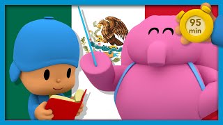 POCOYO AND NINA  Learn Spanish [95 minutes] | ANIMATED CARTOON for Children | FULL episodes