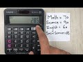 How to Calculate Class Average Marks on Calculator - Easy Trick