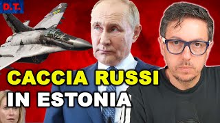 CACCIA RUSSI IN ESTONIA, CYBERATTACCO AGLI AEROPORTI EUROPEI | LA MANNA PER L’EUROPA