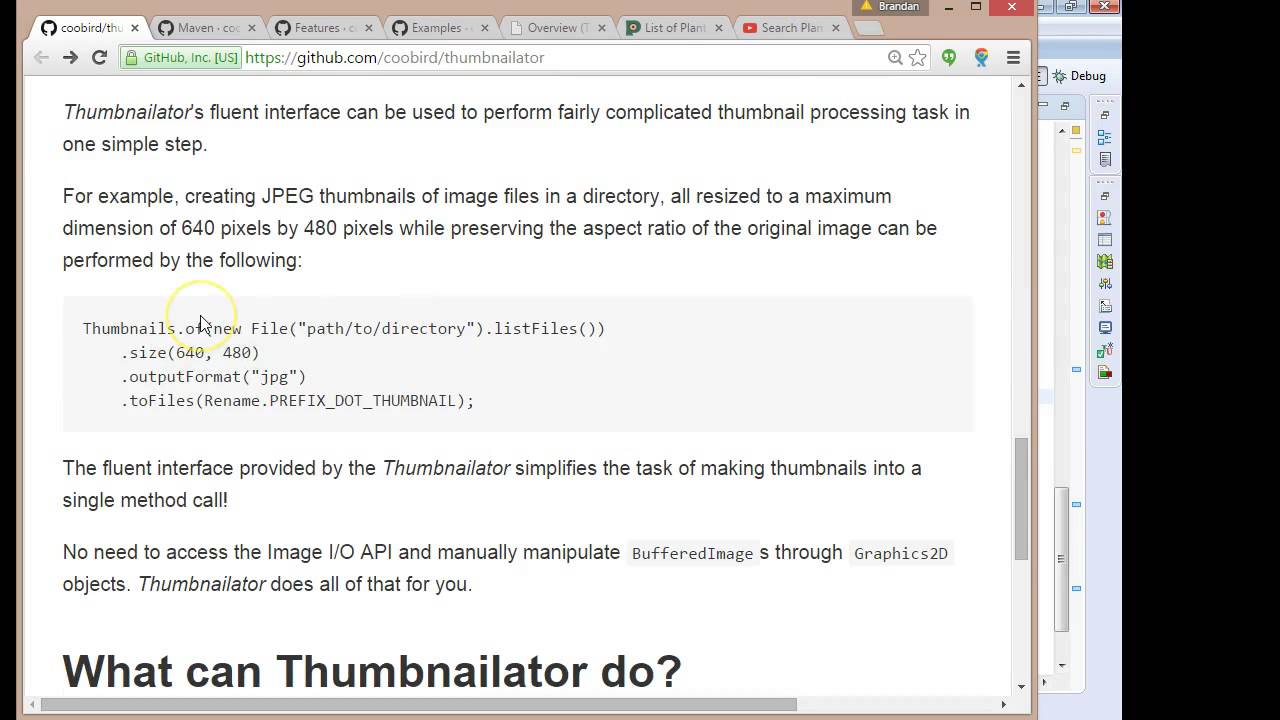 Create A Thumbnail Of An Image In Java With Thumbnailator Youtube