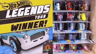 2021 B Legends Tour Winner Becomes A Die Cast Car! Hot Wheels 2021 B USA Case Unboxing Videos